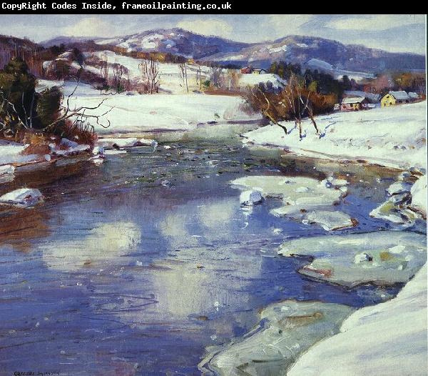George Gardner Symons Valley Stream in Winter